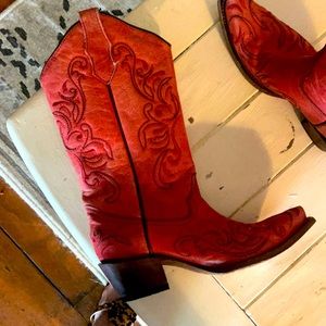 Red Circle G By Corral Cowboy boots